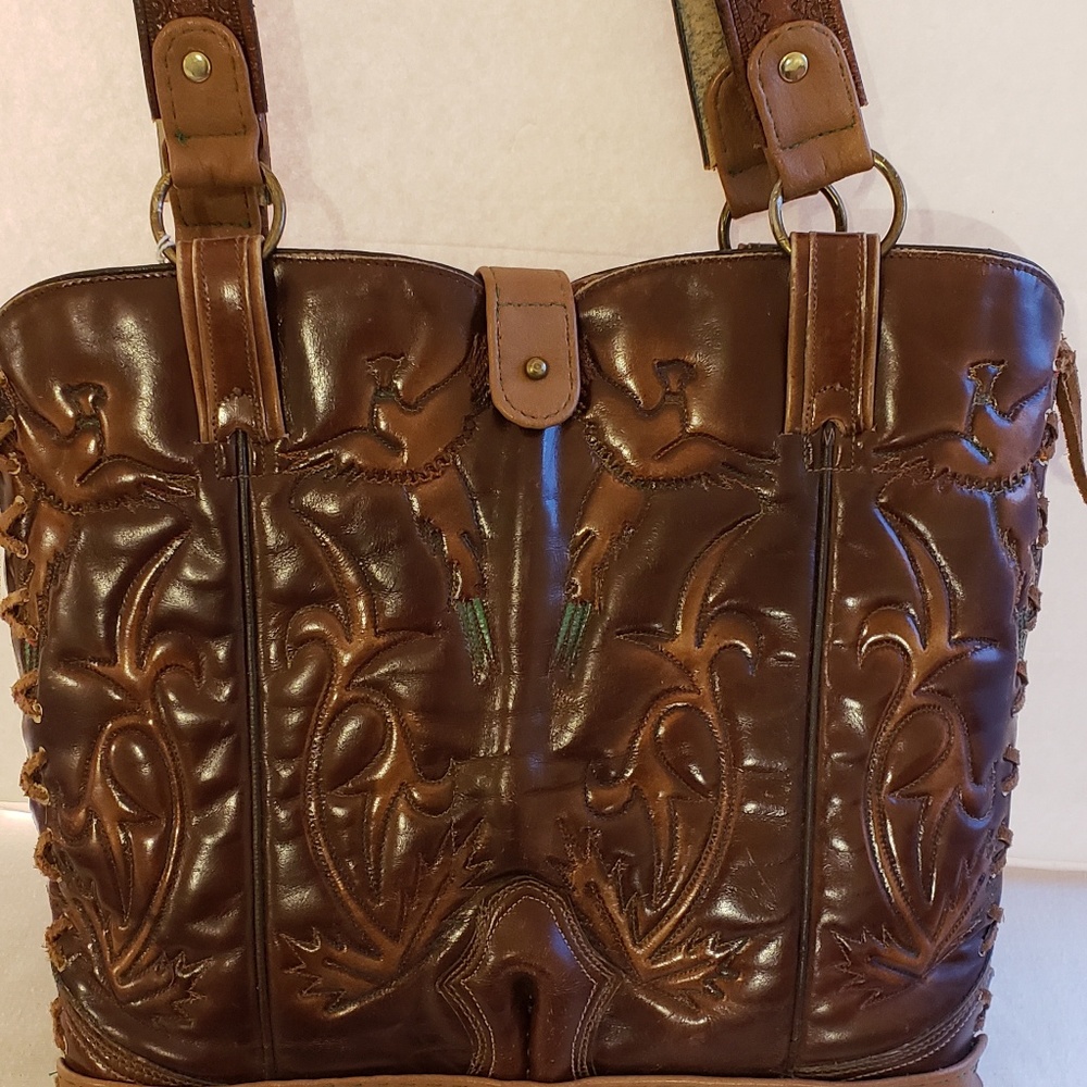 Handmade Cowboy Boot Purse